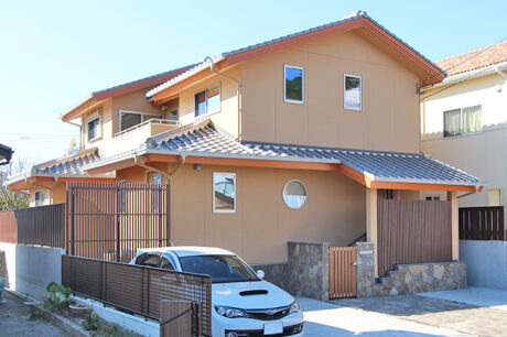 温故知新の家。日本の伝統工法である真壁×構造現しの和風住宅