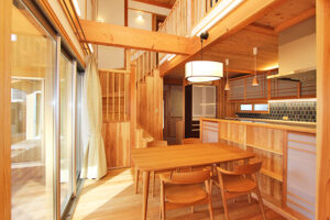 温故知新の家。日本の伝統工法である真壁×構造現しの和風住宅のサムネイル写真13